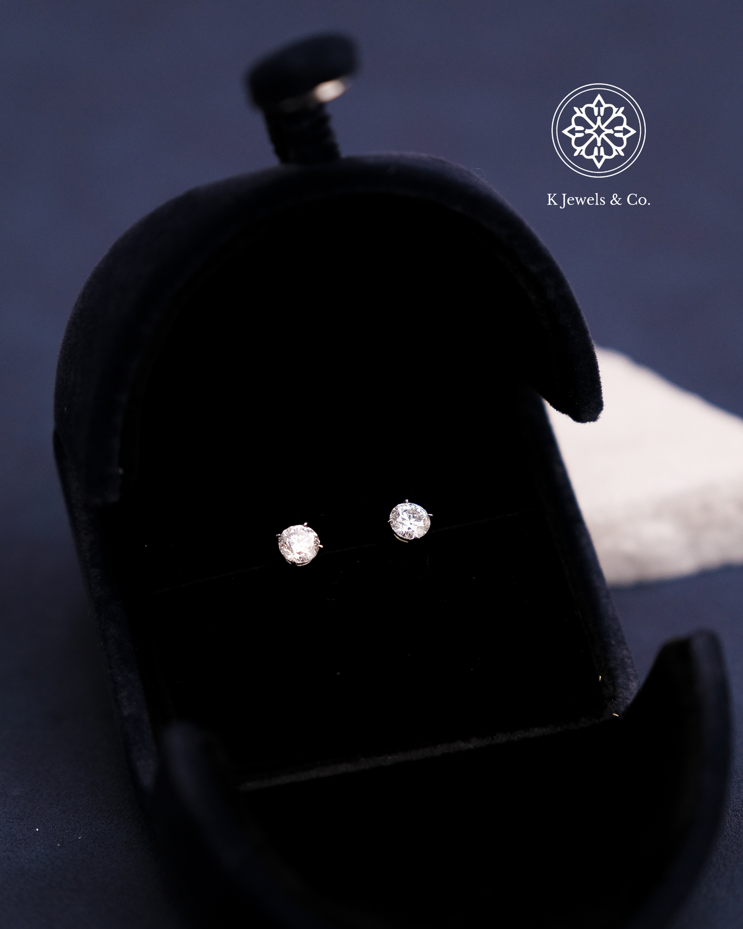 Diamond Stud Earrings