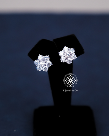 Classic Rositas Earrings in White Gold