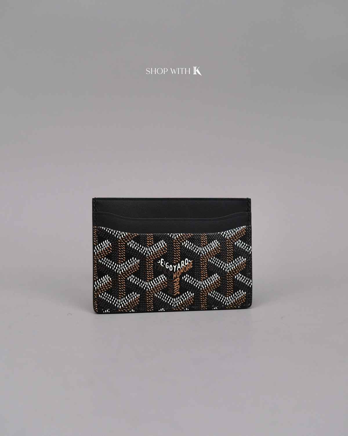 Goyard Slip Cardcase Black