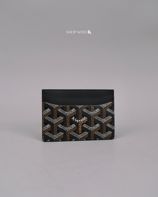Goyard Slip Cardcase Black