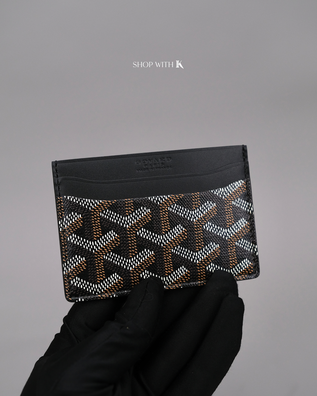 Goyard Slip Cardcase Black