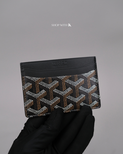 Goyard Slip Cardcase Black