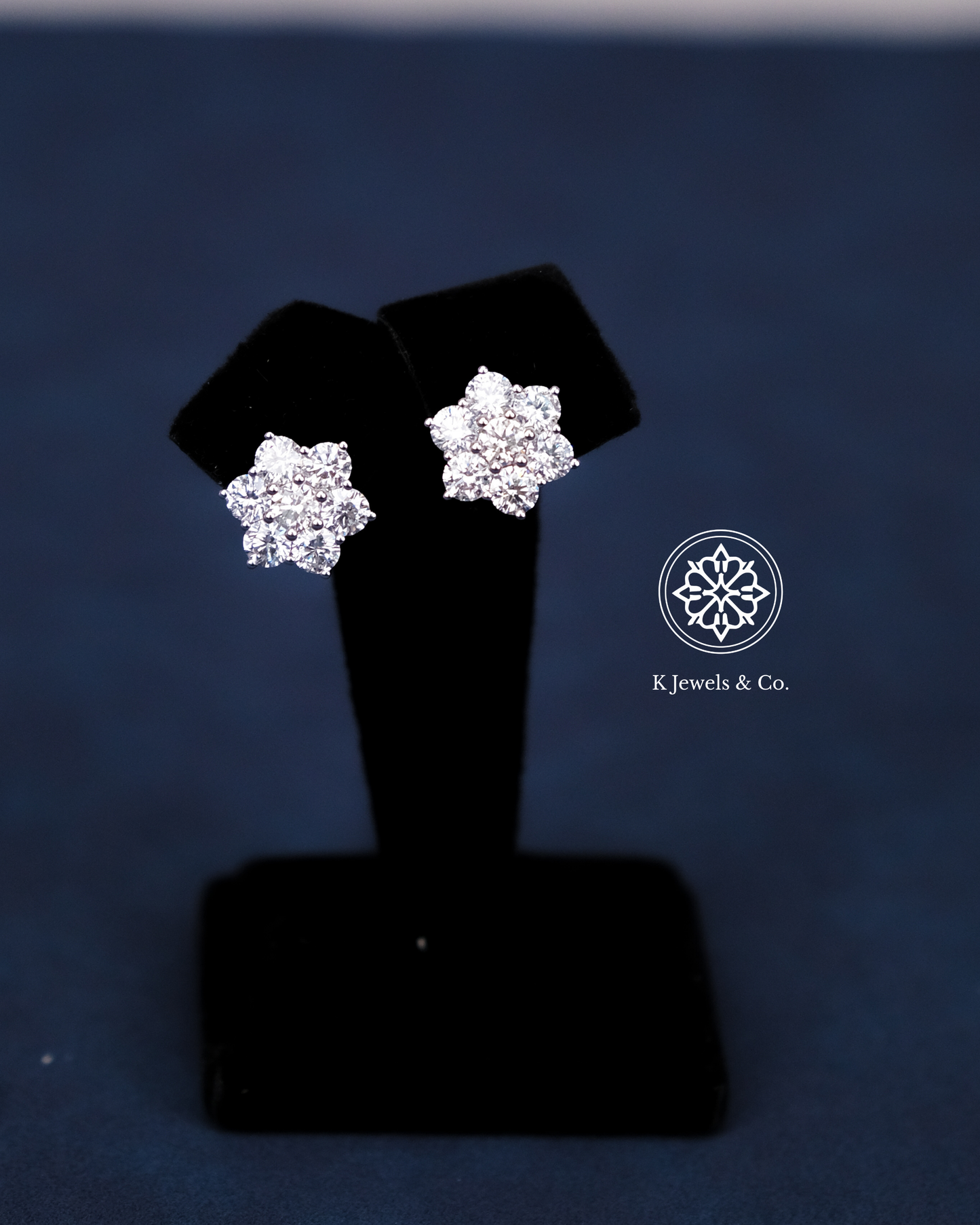 Classic Rositas Earrings in White Gold