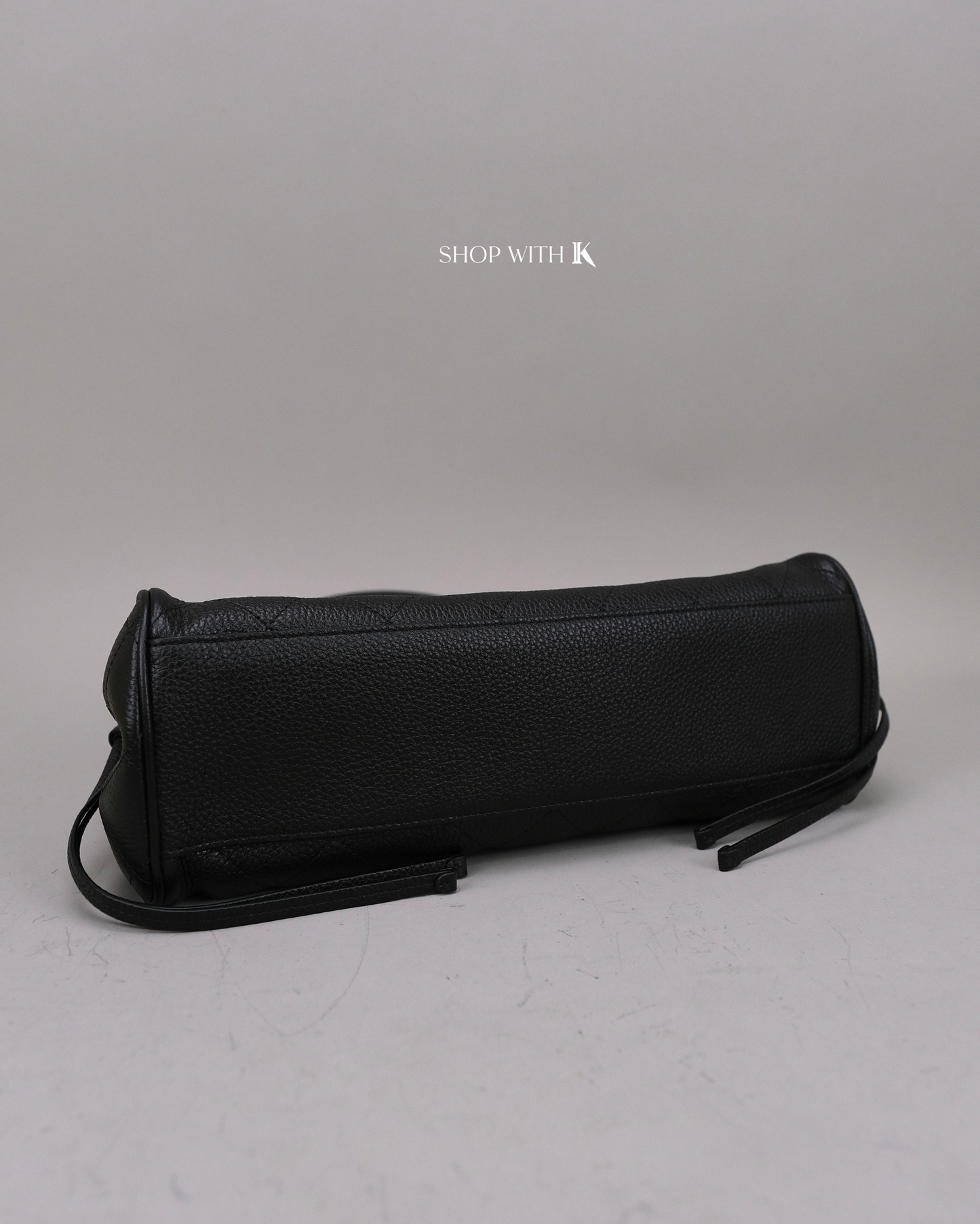 Chanel Eastwest Shopping Tote Black