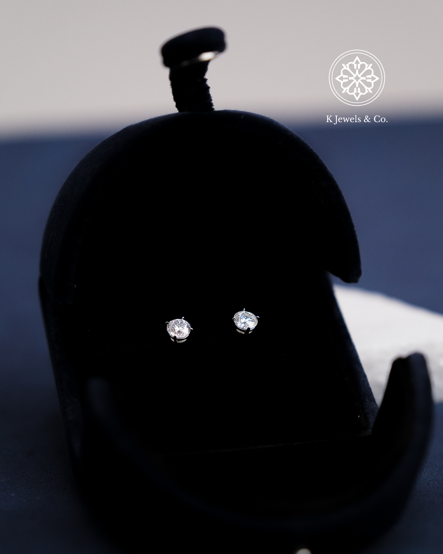 Diamond Stud Earrings