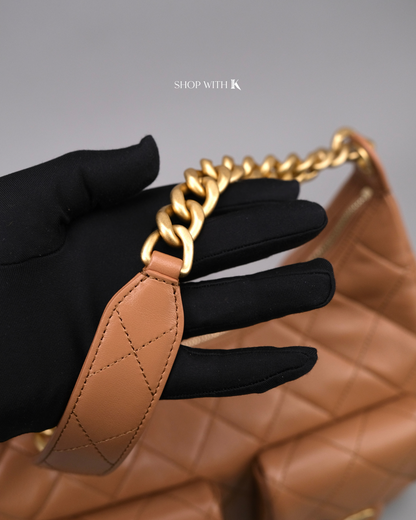 Chanel Hobo Caramel Medium