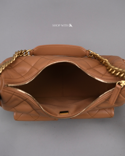 Chanel Hobo Caramel Medium
