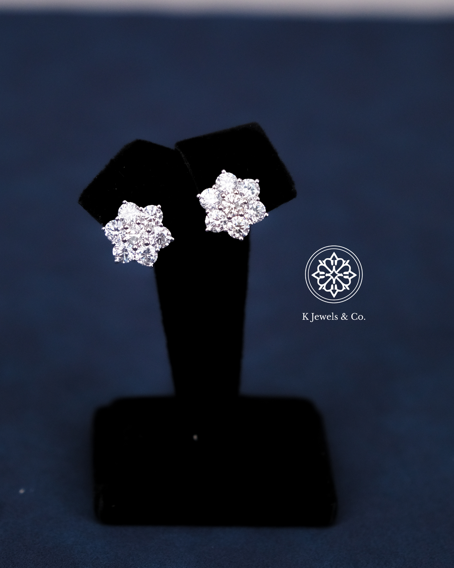 Classic Rositas Earrings in White Gold