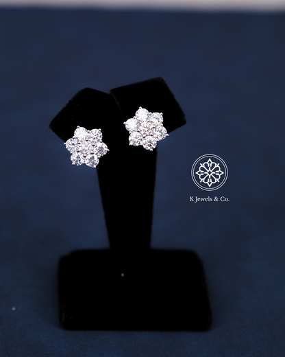Classic Rositas Earrings in White Gold