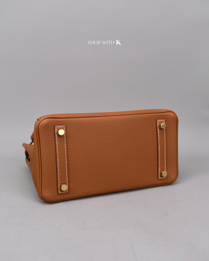 Hermes Birkin 25 Gold GHW