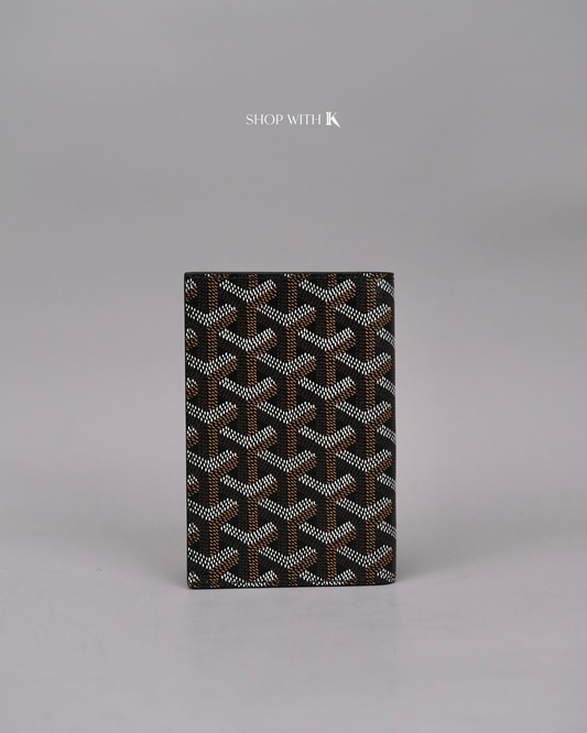 Goyard Passport Holder Black