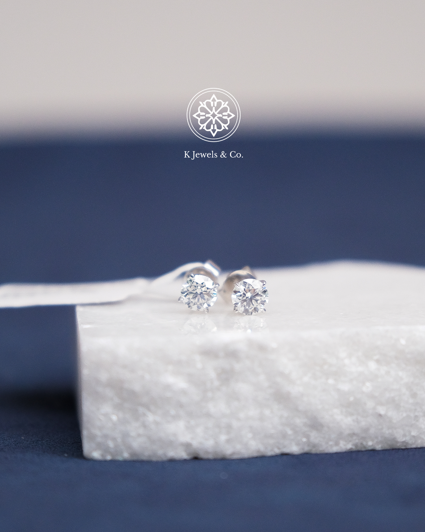 Diamond Stud Earrings
