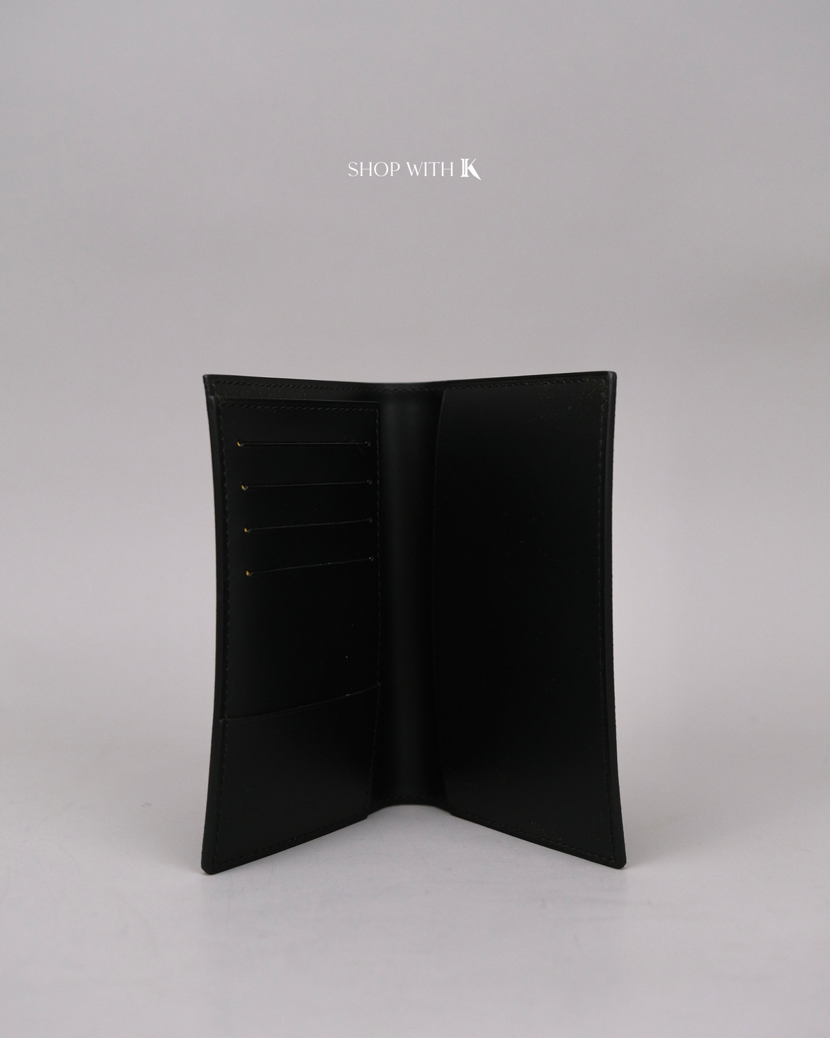 Goyard Passport Holder Black