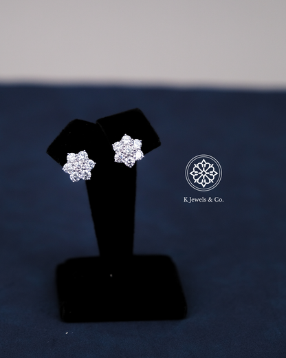 Classic Rositas Earrings in White Gold