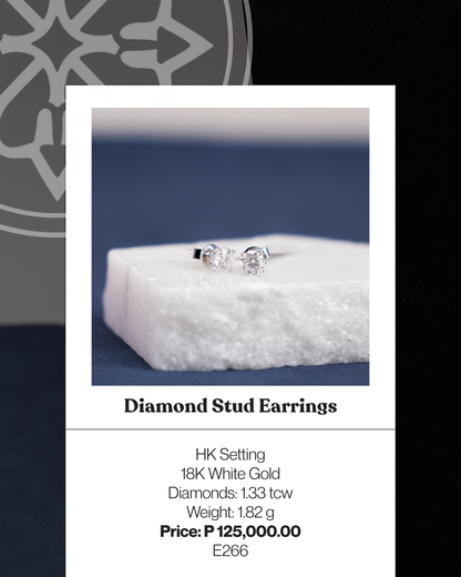 Diamond Stud Earrings