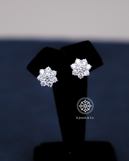 Classic Rositas Earrings in White Gold