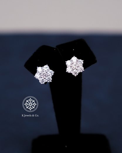 Classic Rositas Earrings in White Gold