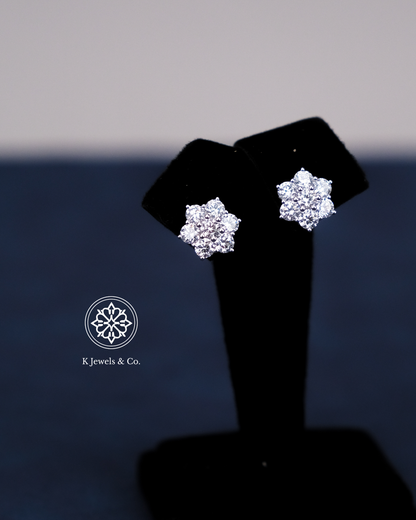 Classic Rositas Earrings in White Gold