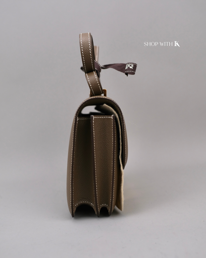 Hermes Constance 18 Etoupe GHW