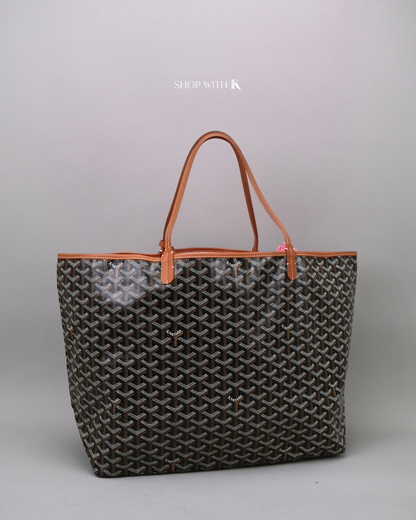 Goyard St. Louis GM Black/Tan