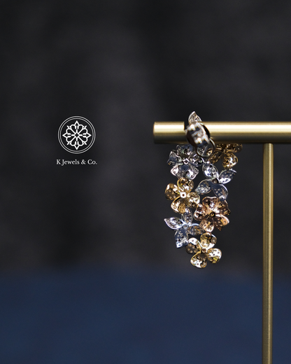 Diamond Dangling Earrings