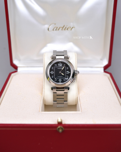 Cartier Pasha Black Dial - 35mm