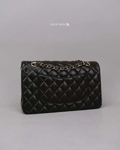 Chanel Classic Medium Flap Dark Brown GHW