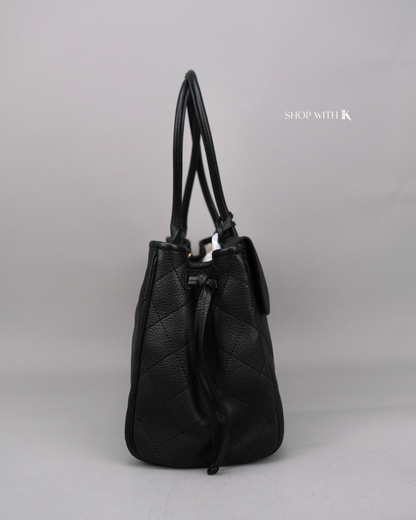 Chanel Eastwest Tote Medium Black GHW