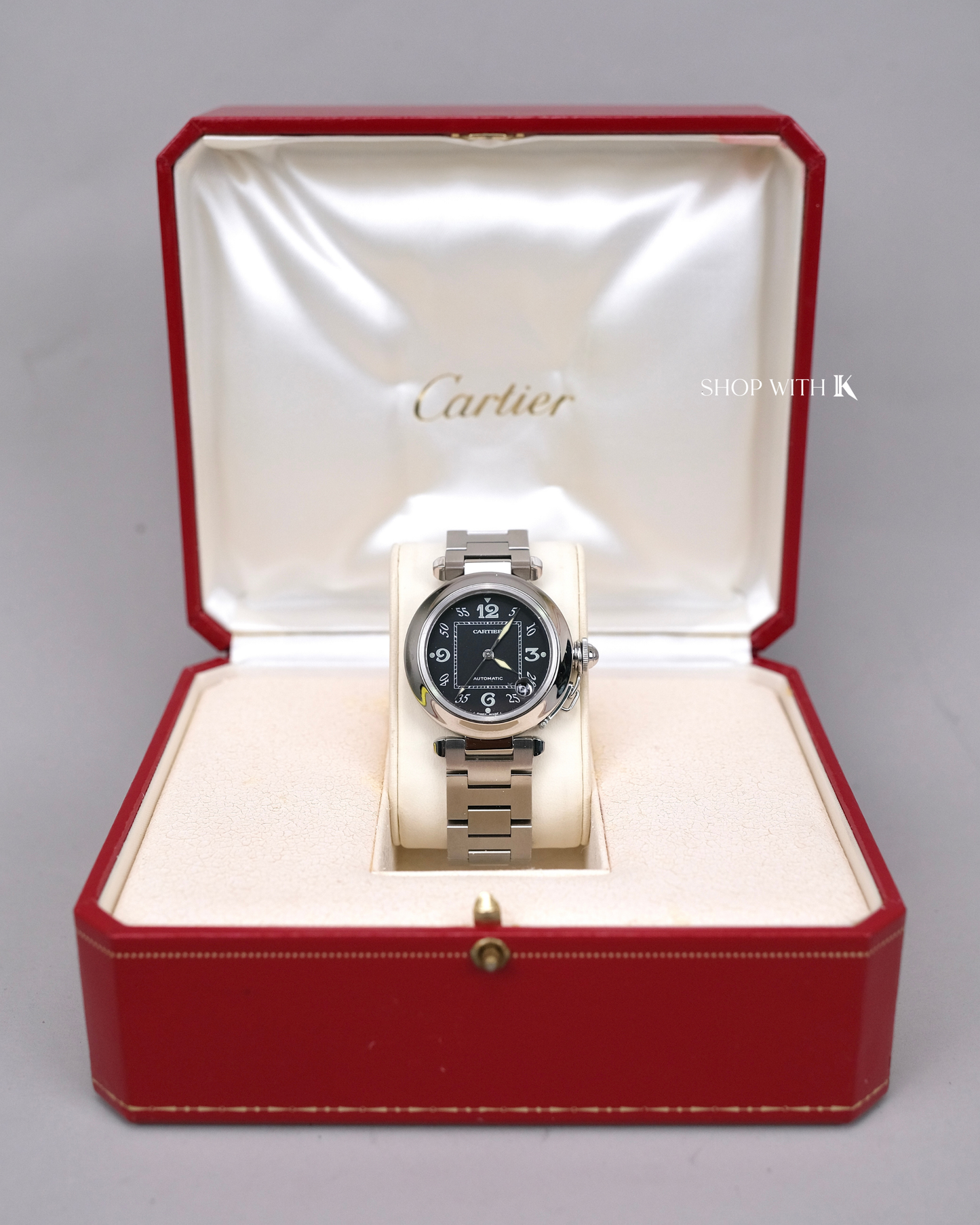 Cartier Pasha Black Dial - 35mm