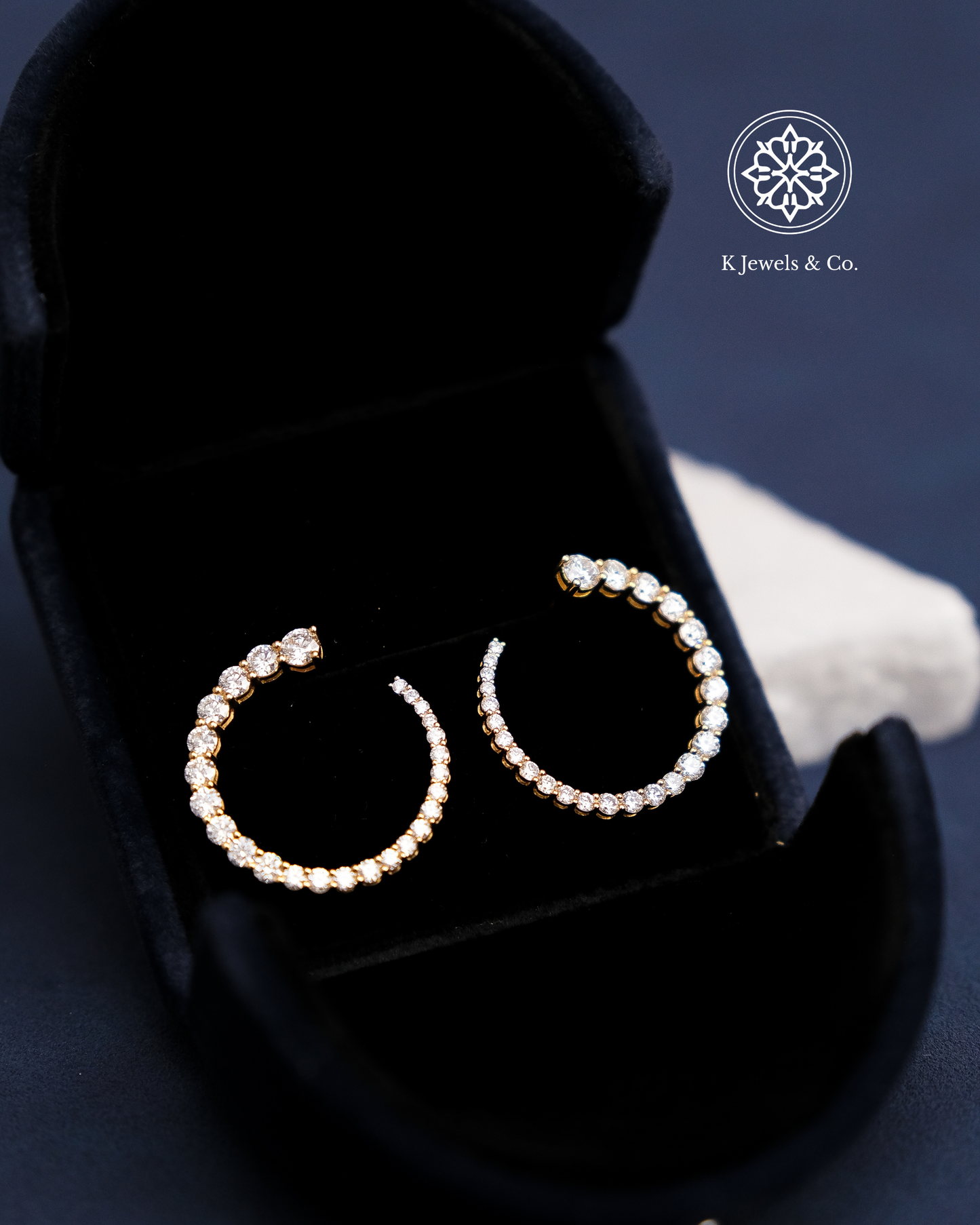 Loop Diamond Earrings