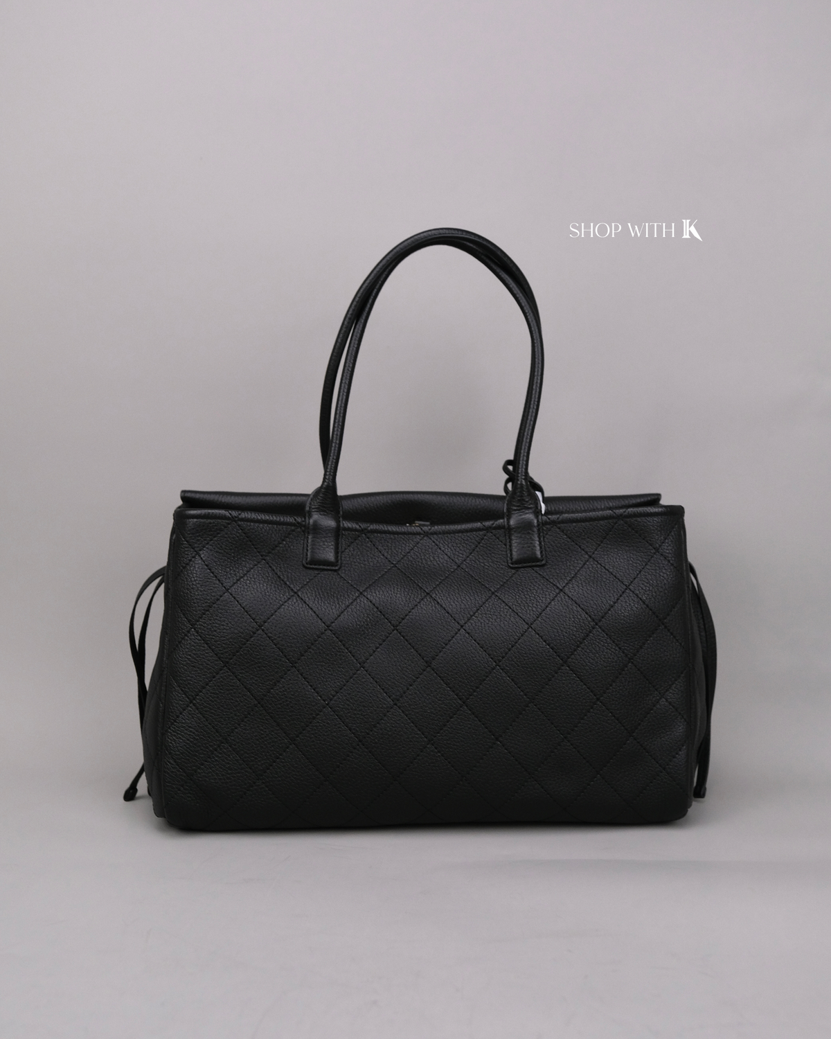 Chanel Eastwest Tote Medium Black GHW