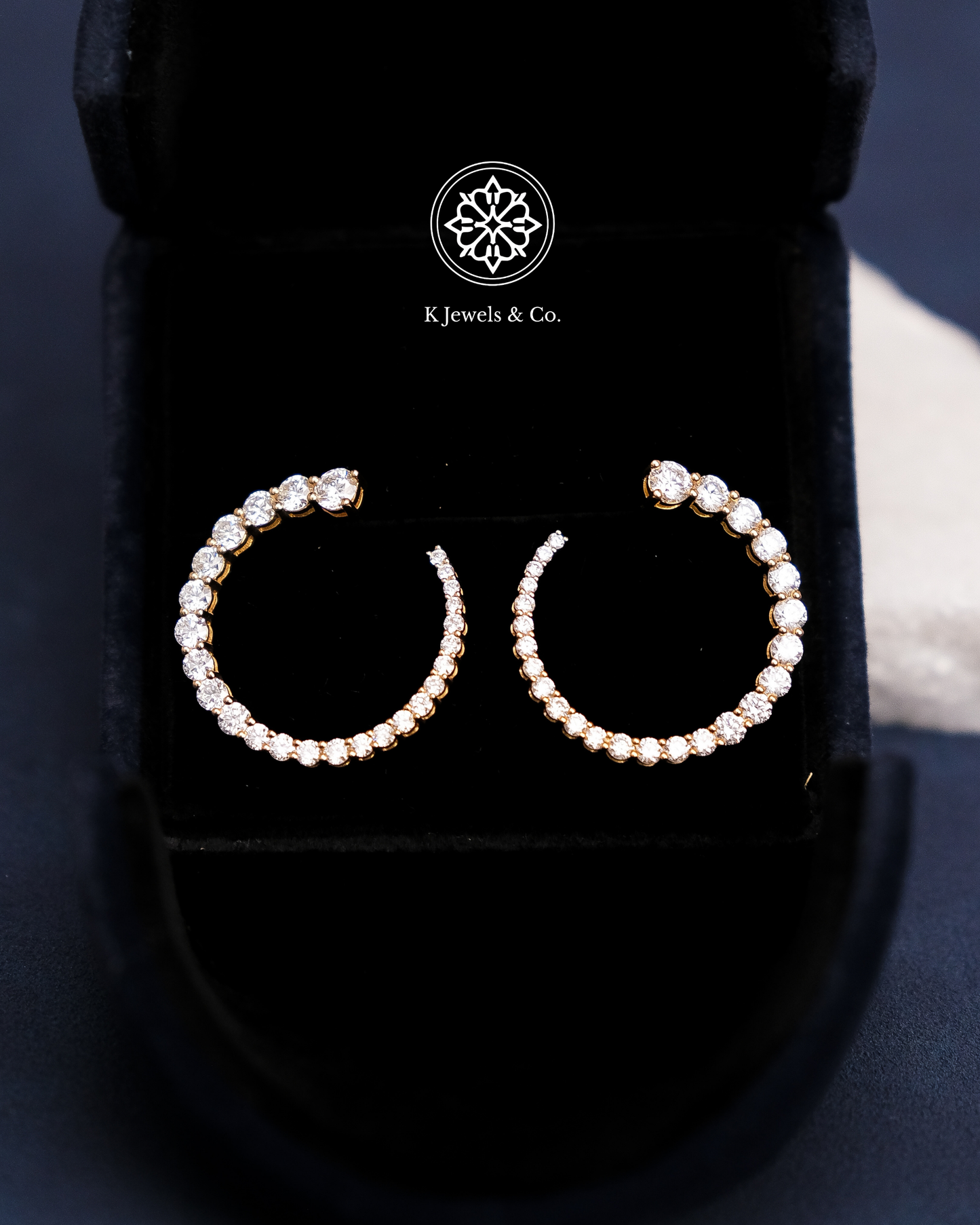 Loop Diamond Earrings
