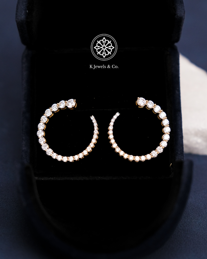Loop Diamond Earrings