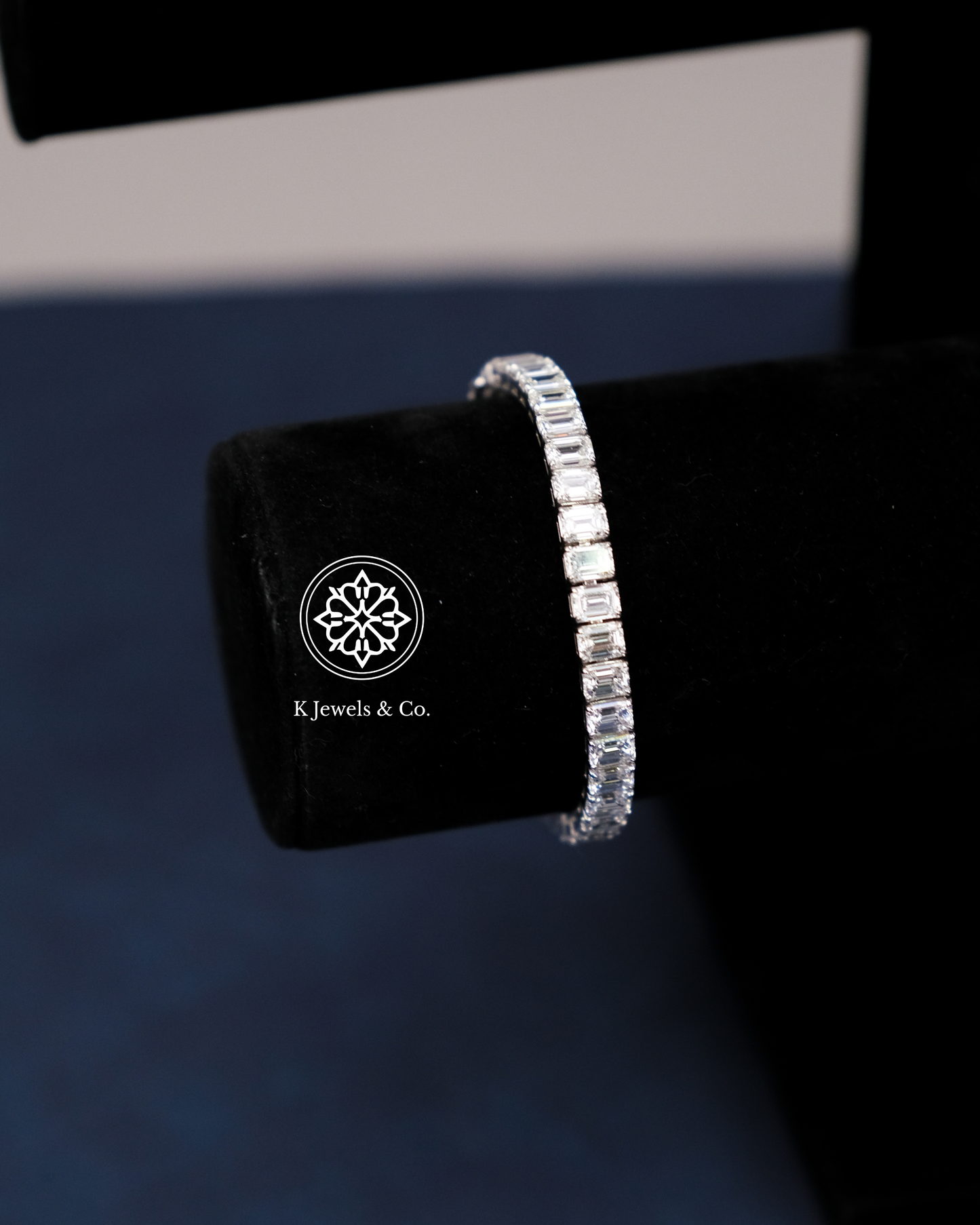 Emerald Diamond Tennis Bracelet
