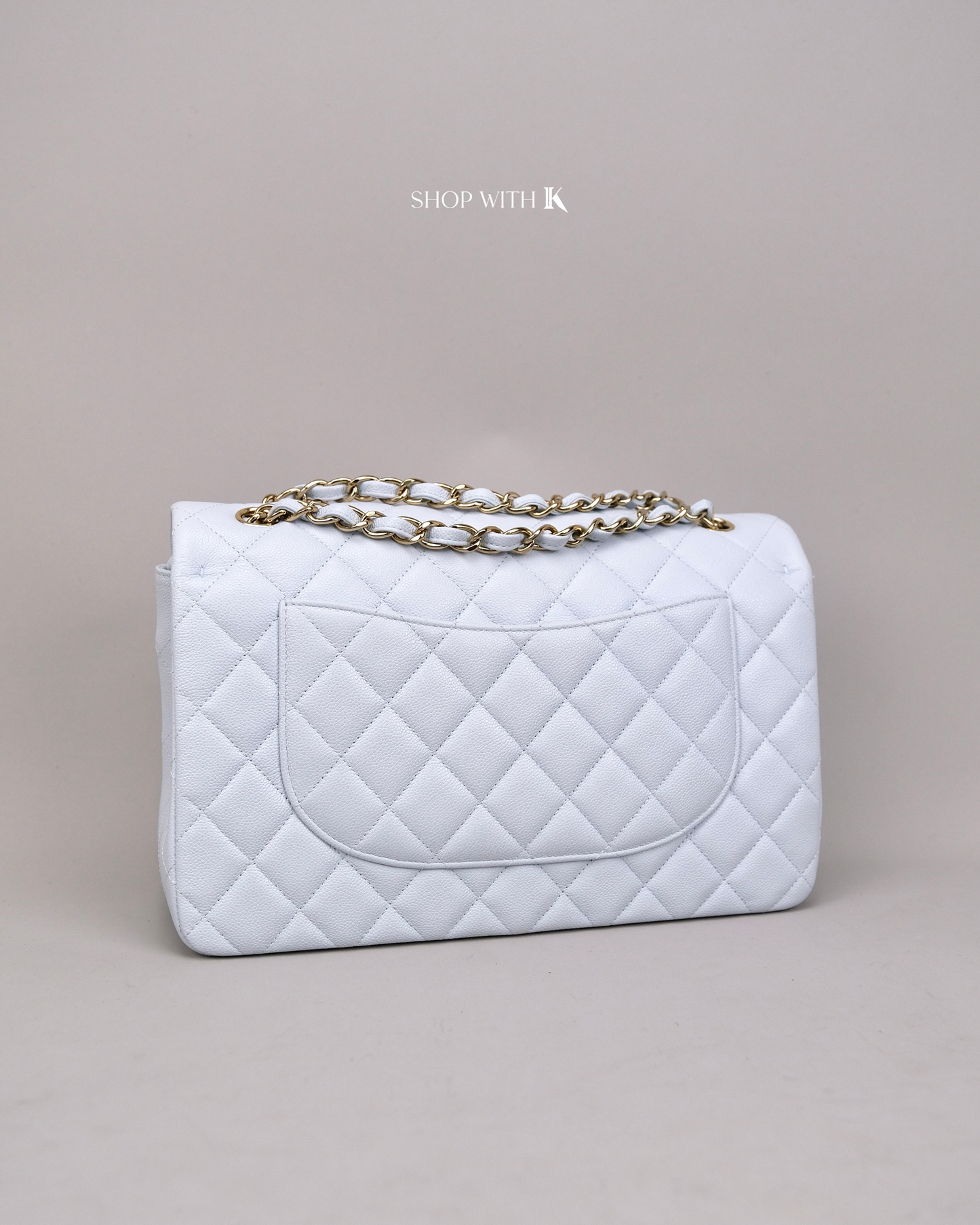 Chanel Classic Jumbo Flap Light Blue