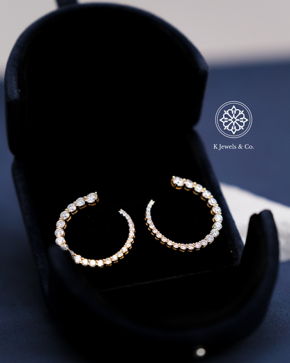 Loop Diamond Earrings