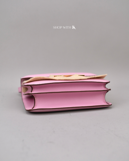 Hermes Constance 18 Mauve Pale RGHW