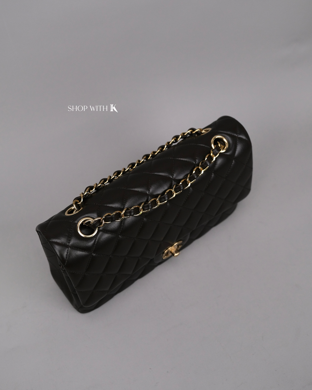 Chanel Classic Medium Flap Dark Brown GHW