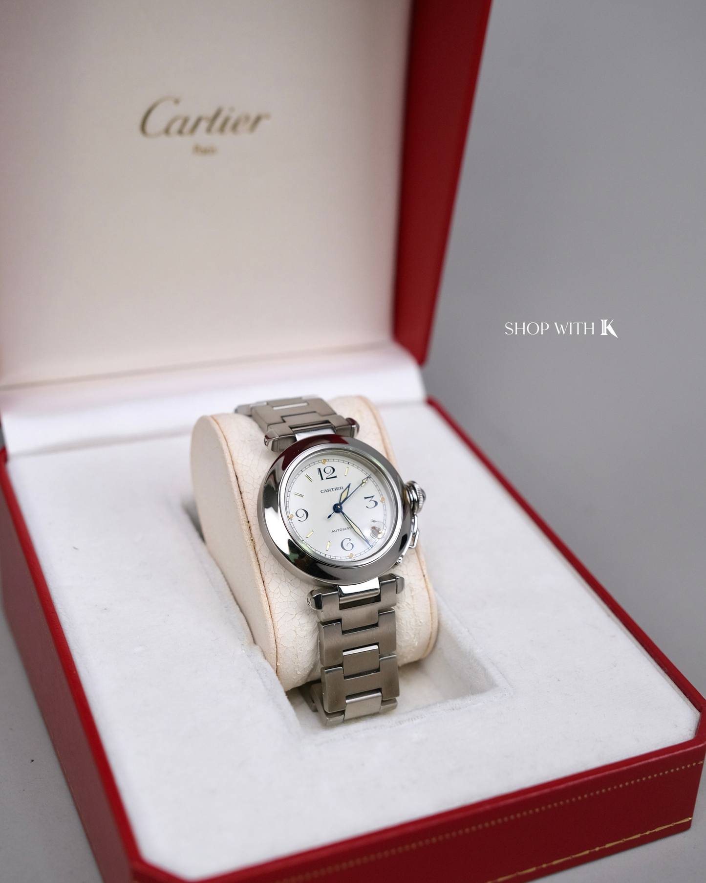 Cartier Pasha White Dial - 35mm