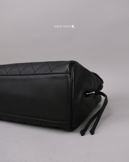Chanel Eastwest Tote Medium Black GHW