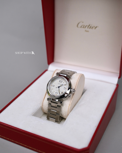 Cartier Pasha White Dial - 35mm