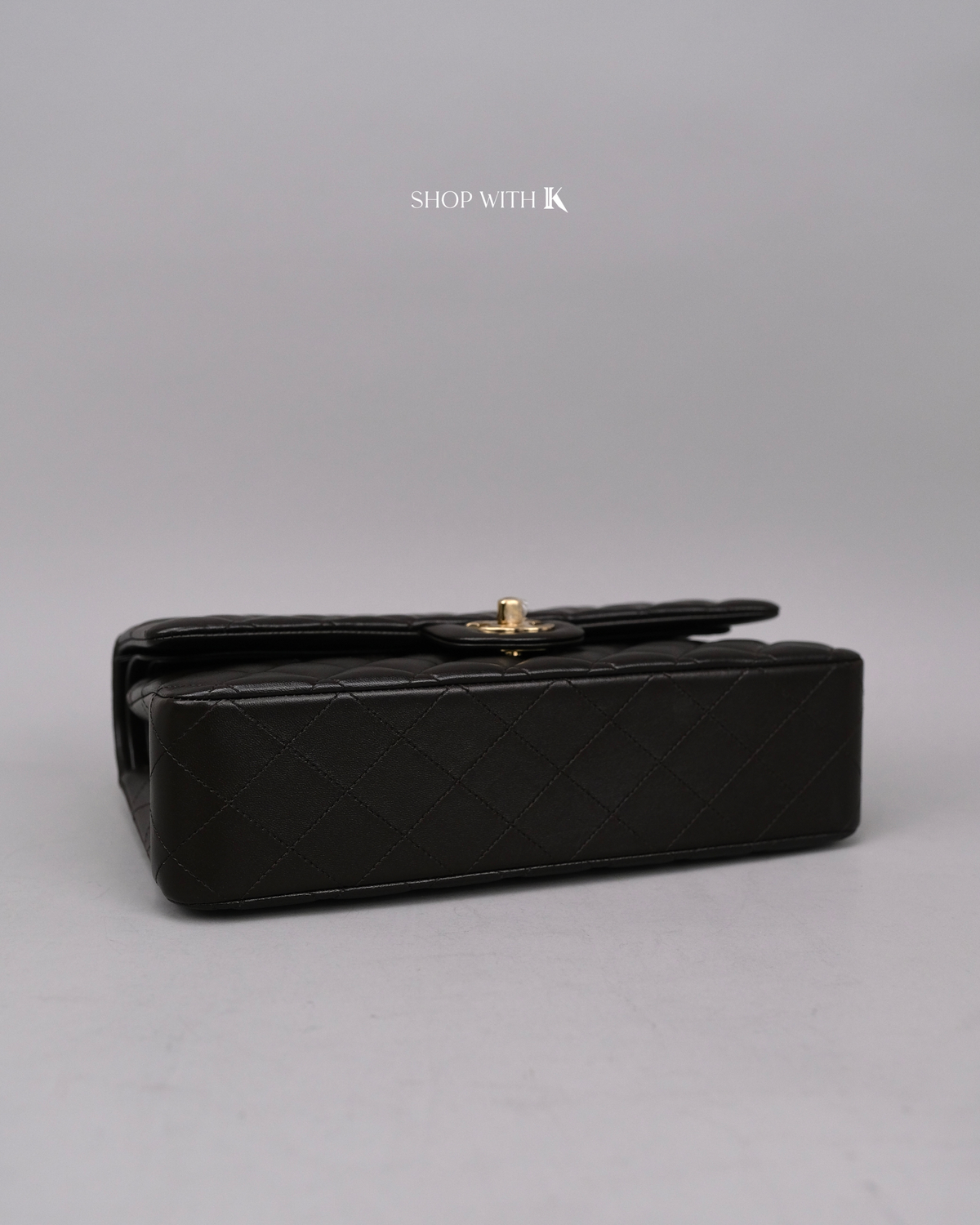 Chanel Classic Medium Flap Dark Brown GHW