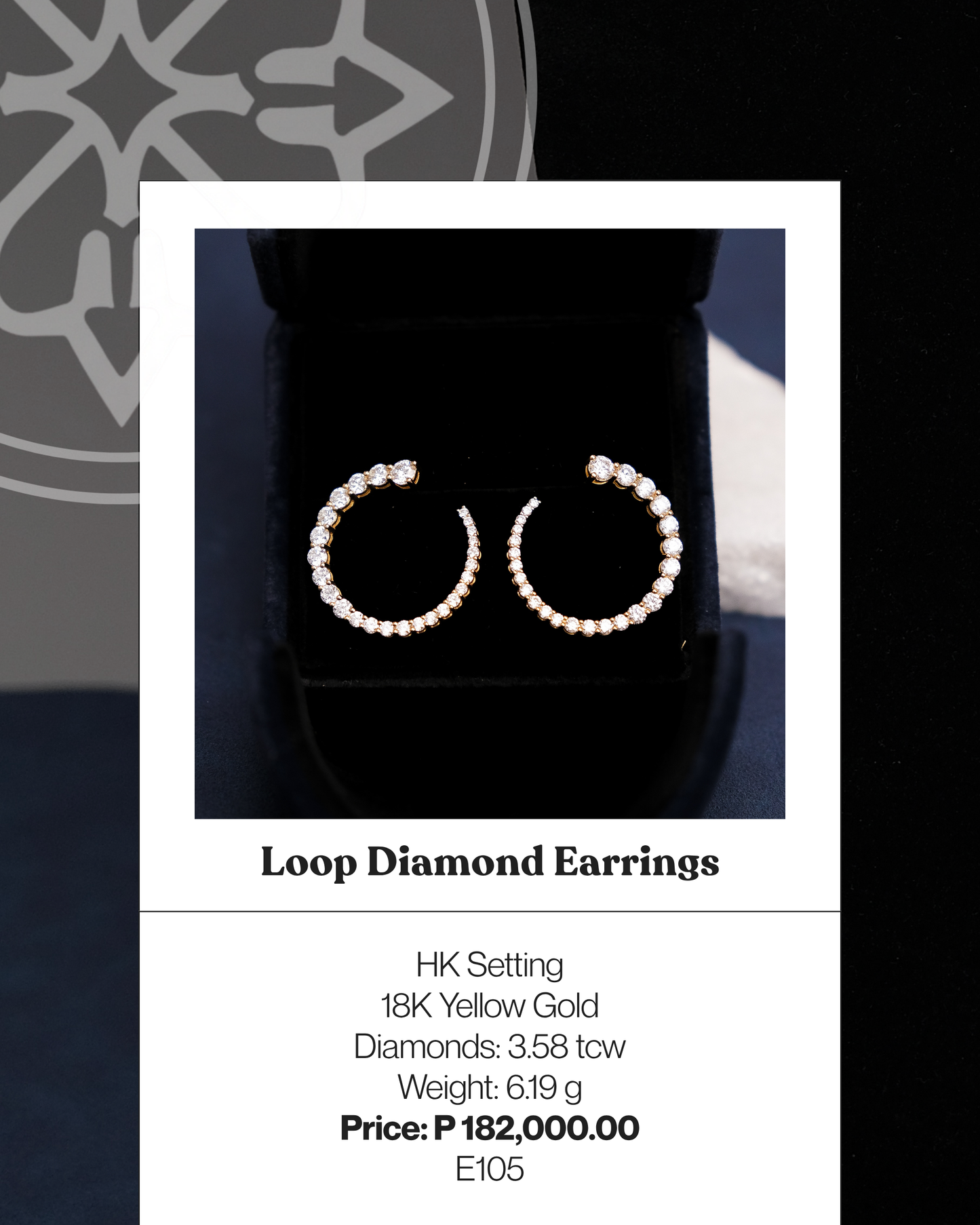 Loop Diamond Earrings
