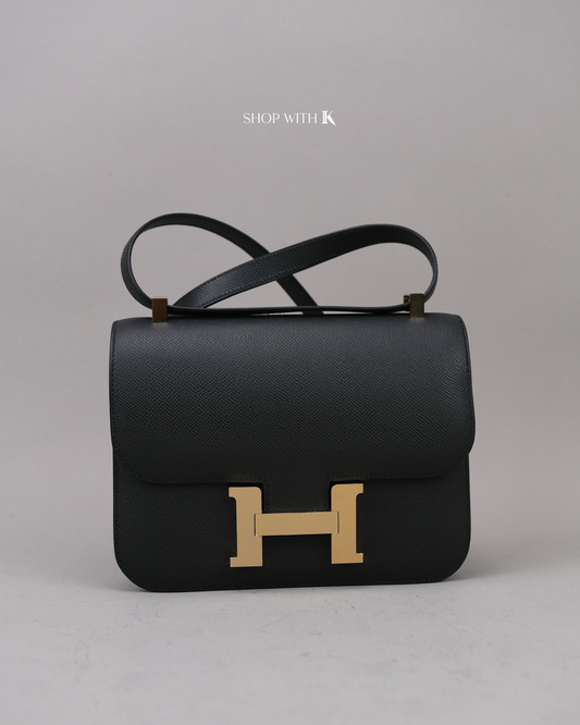 Hermes Constance 24 Plomb GHW