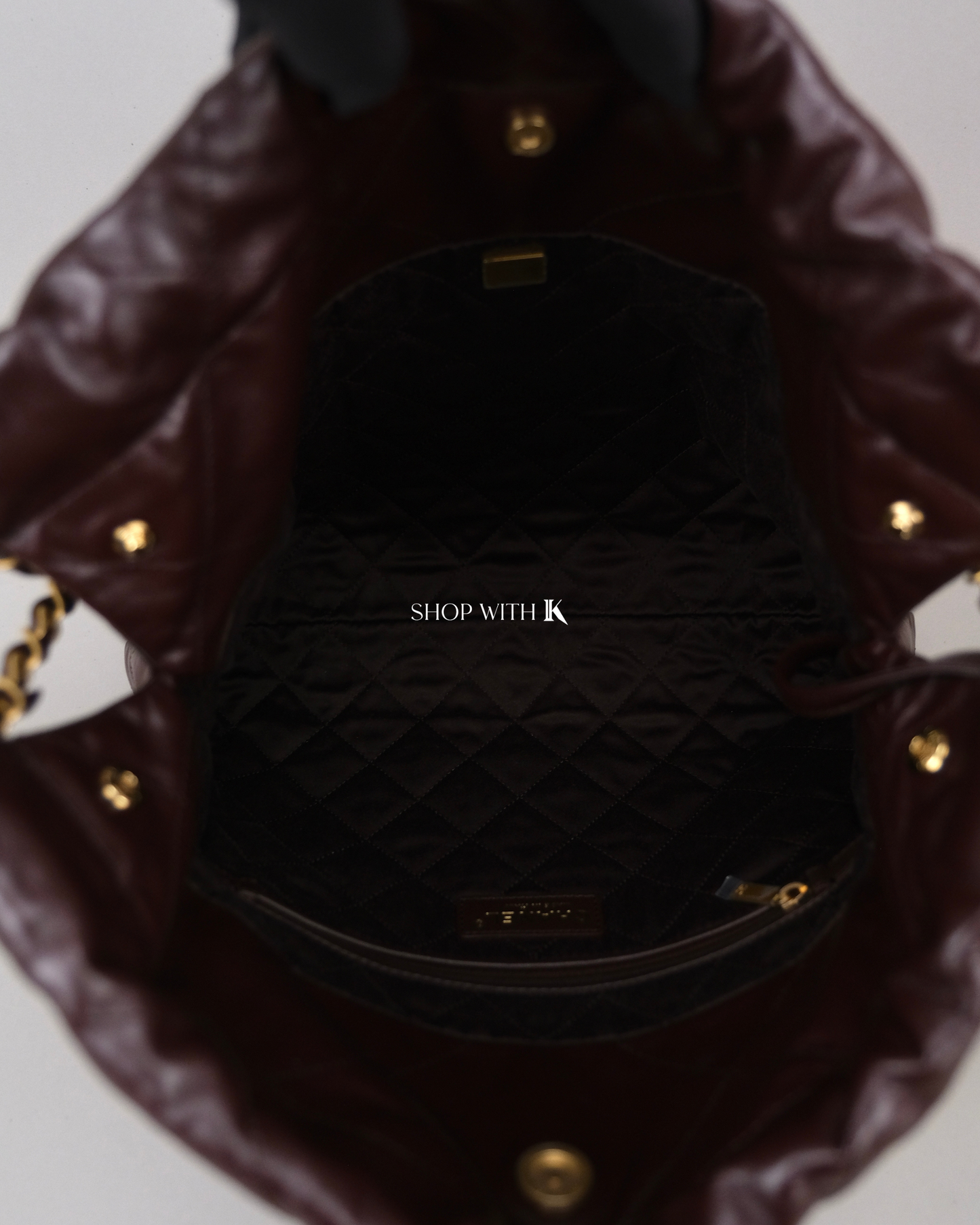 Chanel 22 Small Dark Brown