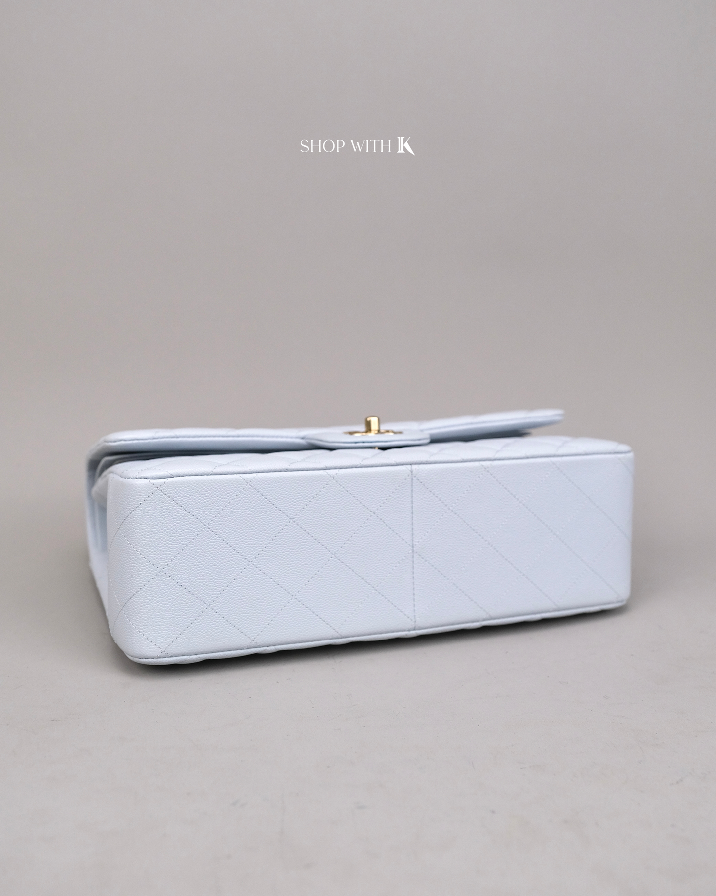 Chanel Classic Jumbo Flap Light Blue