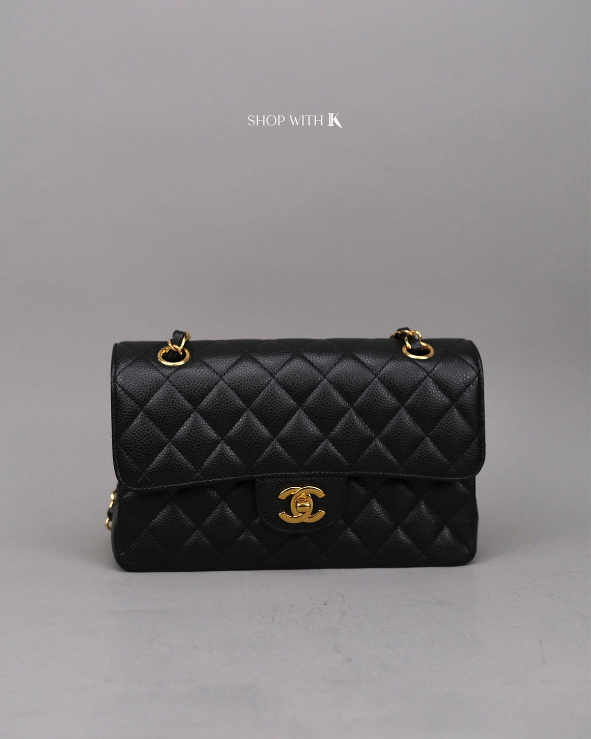 Chanel Classic Small Flap Caviar Black GHW