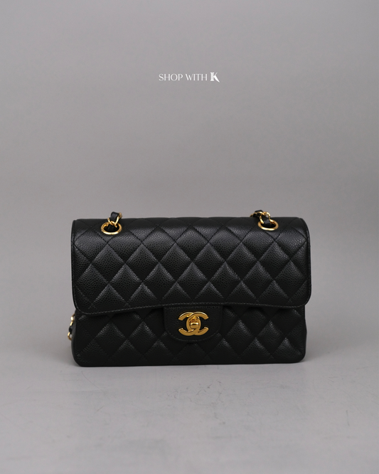 Chanel Classic Small Flap Caviar Black GHW