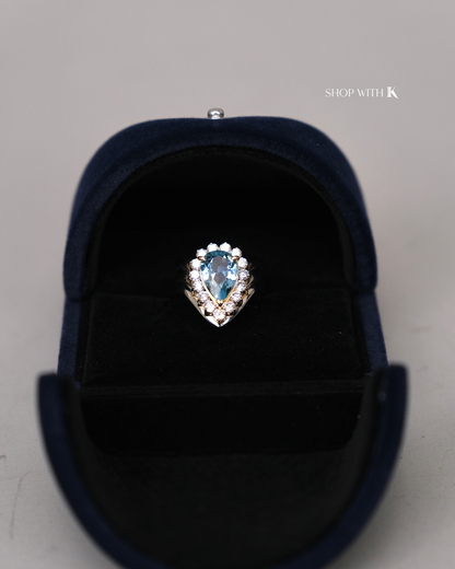 Aquamarine Ring