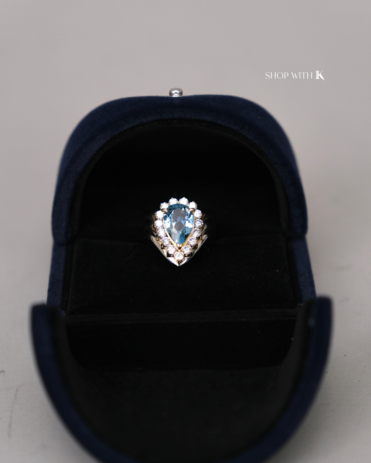 Aquamarine Ring